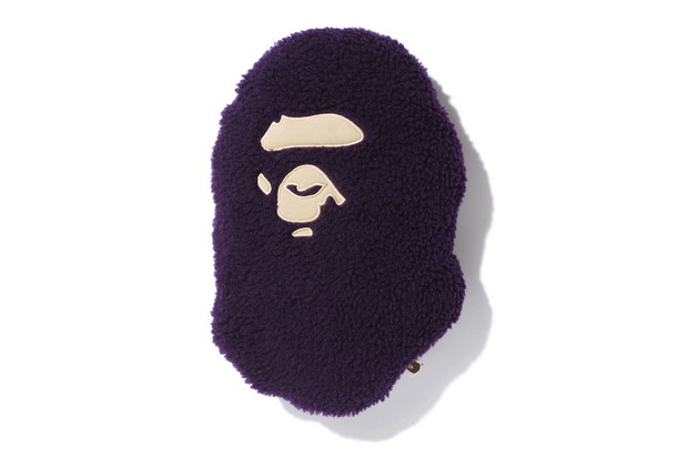 A Bathing Ape 2012秋冬 SHEEP APE HEAD CUSHION 抱枕