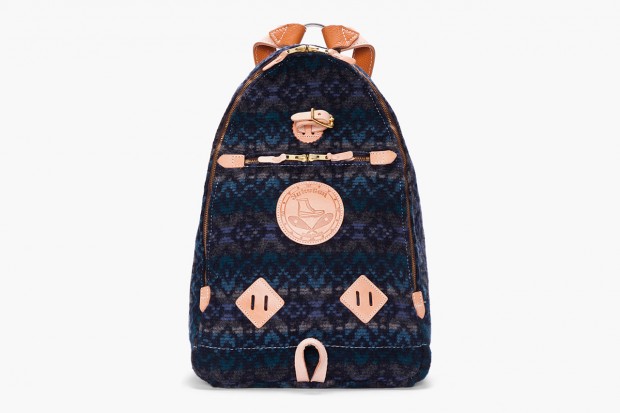 Yuketen Blue Triangle Backpack 民族风背包
