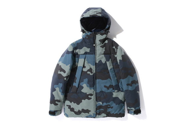 Bape Woodland Camo 迷彩、亮面系列羽绒外套