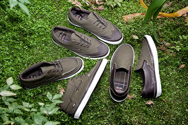 Vans California × Barbour 2012秋冬 全新联名系列鞋款发表