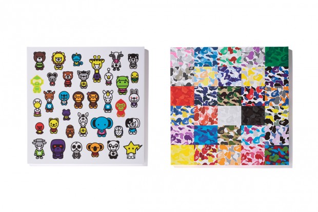 A Bathing Ape 2012 “BAPE SHOP CAMO CANVAS” & “MILO A to Z CANVAS” 画作