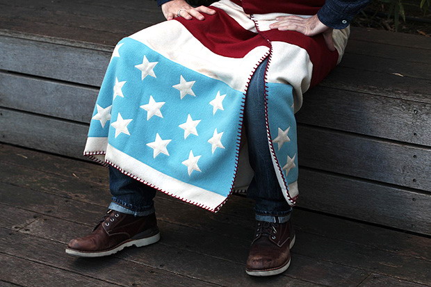 FACETASM 2012秋冬 Stars & Stripes Blanket 毛毯