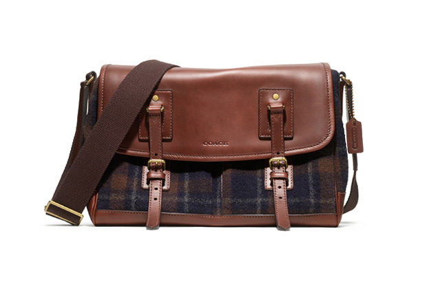 Woolrich Woolen Mills × Coach 2012秋冬联名 Bleecker Plaid Messenger Bag 包款
