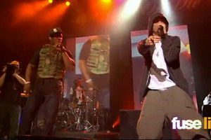 50 Cent feat Eminem 演唱会现场直播 2012