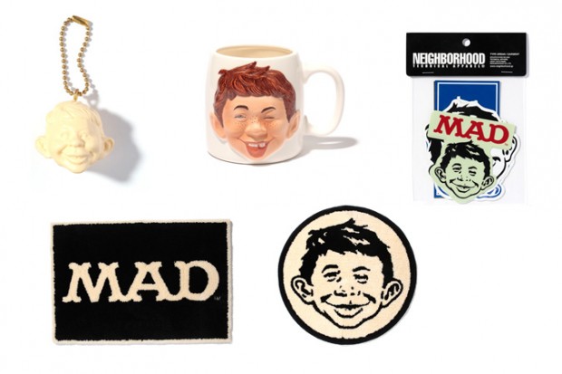 MAD MAGAZINE × NEIGHBORHOOD 2012 第二波秋冬联名别注系列配件小物