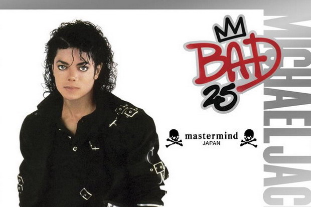 mastermind JAPAN × Michael Jackson 名曲《Bad》25周年纪念T-Shirt