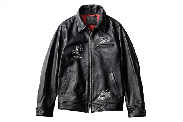 FUCT SSDD 2012秋冬 Leather Jacket 皮革夹克