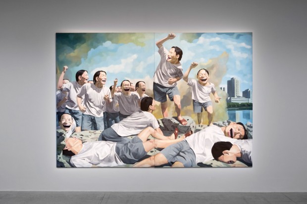 中国艺术家岳敏君于巴黎艺术空间 Fondation Cartier 举办首次个人 “L’ombre D’un Fou Rire” 展览