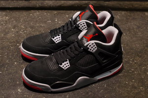 Air Jordan 4 "Bred" 复刻鞋款细节赏析