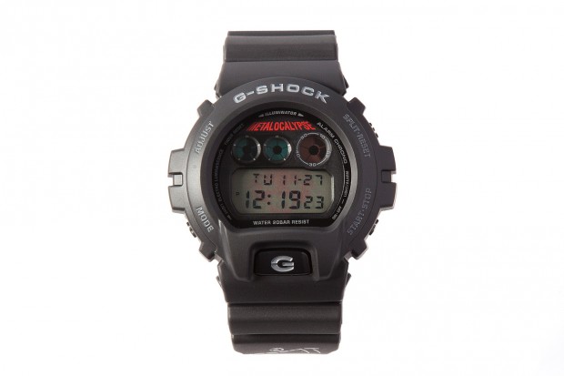 Adult Swim Metalocalypse × Casio G-Shock DW-6900 联名别注表款