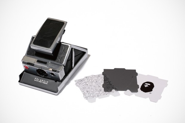 IMPOSSIBLE for BAPE SX-70 Kit Black Edition 黑魂宝丽来 Polaroid 像机组