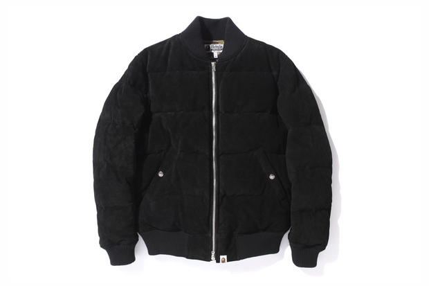 A Bathing Ape 2012冬季 SUEDE MA-1 夹克