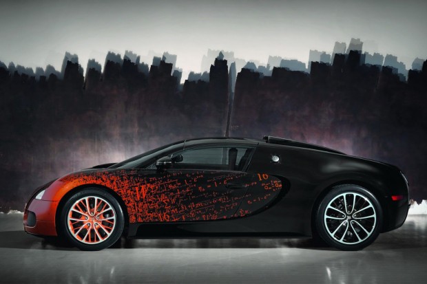 布加迪威龙 Bugatti Veyron Grand Sport 别注艺术家 Bernar Venet 设计车款