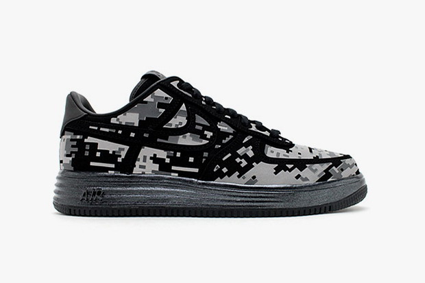 Nike Lunar Force 1 Digicamo NRG 数码迷彩设计鞋款