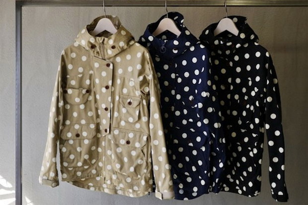 CASH CA 2012秋冬 DOT TECH JACKET 波点机能外套