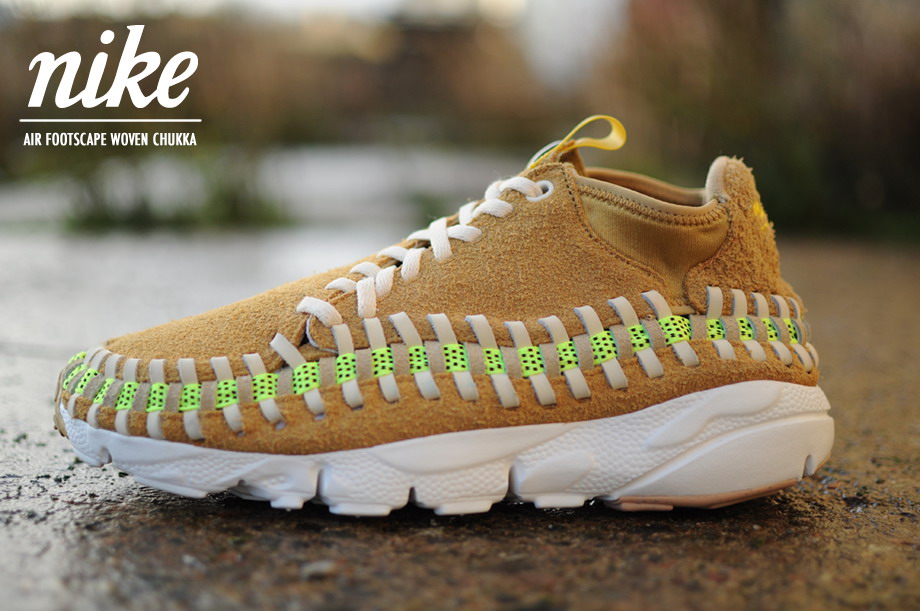 Nike Air Footscape Woven Chukka 新作配色 实鞋全览