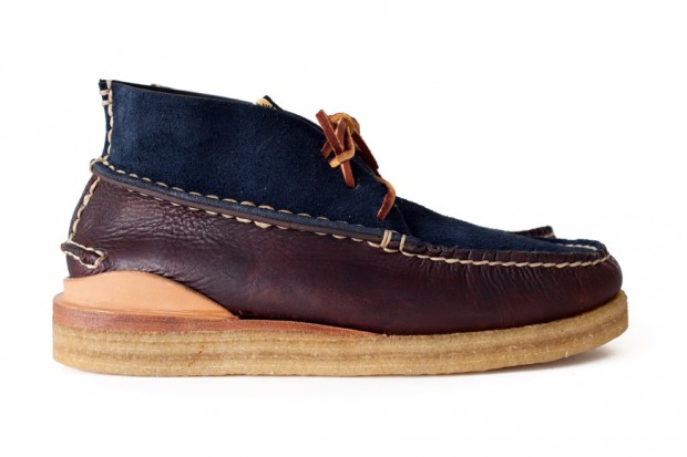 visvim 2012冬季 Canoe Moc Mid-Folk 鞋款