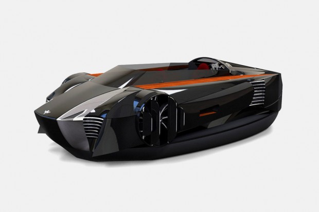 充满未来感的 Mercier-Jones 概念车型 “Hovercraft” 曝光