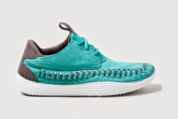 Nike 2013春季 Solarsoft Moccasin “Atomic Teal” 鞋款