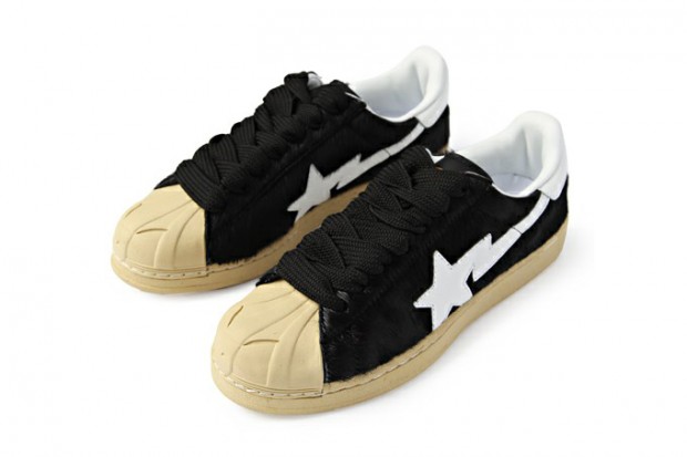 A Bathing Ape 2013春季 SKULL STA Black/Pony 鞋款