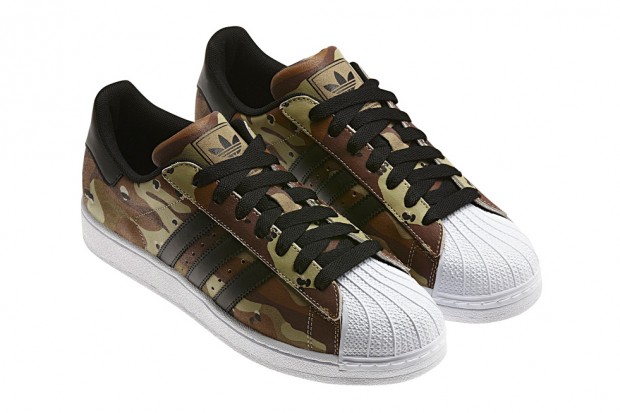 adidas Originals 2013春夏 Superstar 2 Camo 迷彩配色鞋款