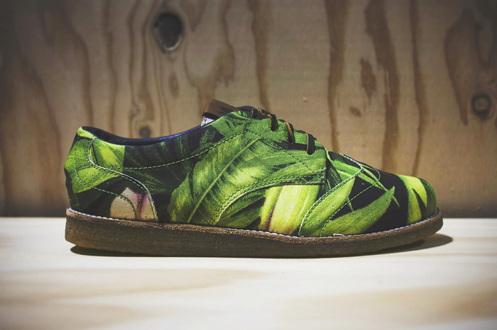Mutta Shoes Comma Amazonia Crepe Shoe 独特热带风情生胶底设计鞋款