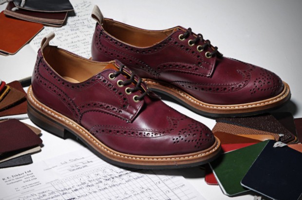 End Hunting Co. × Trickers Oxblood Brogues 2013 别注绅士鞋履系列