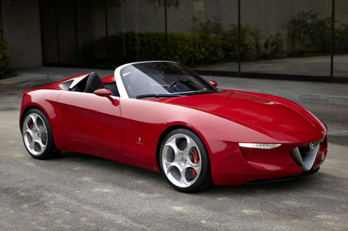由 Pininfarina 设计的阿尔法·罗密欧 Alfa Romeo 2uettottanta Concept 超级跑车将于 2015 年投产