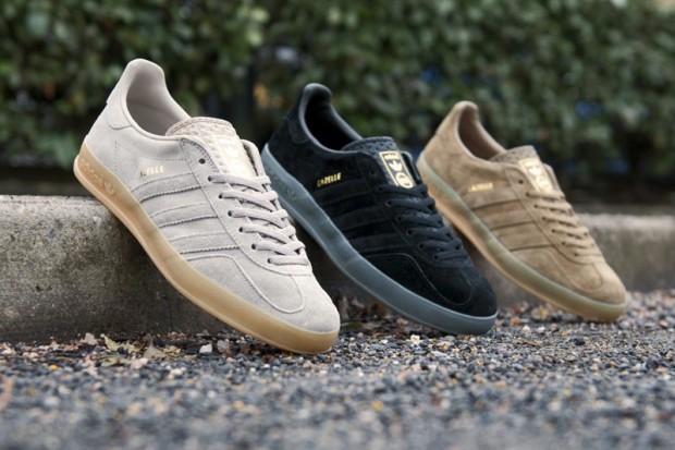 adidas Originals 推出 Gazelle Indoor “Tonal Pack”复刻鞋款