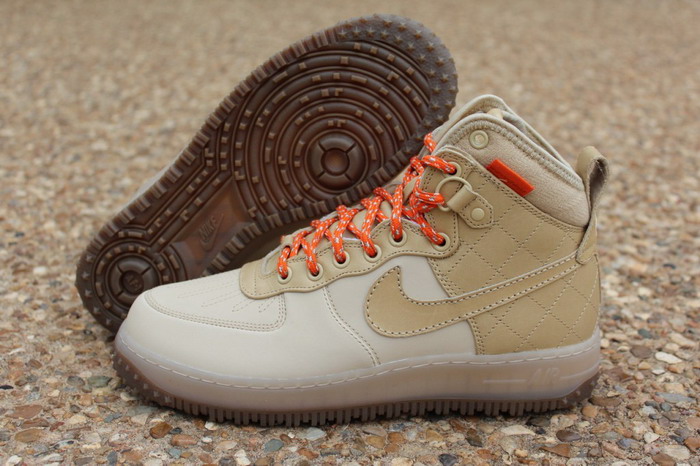 Nike 2013春季 Air Force 1 Duckboot “Grain/Starfish” 新配色鞋款