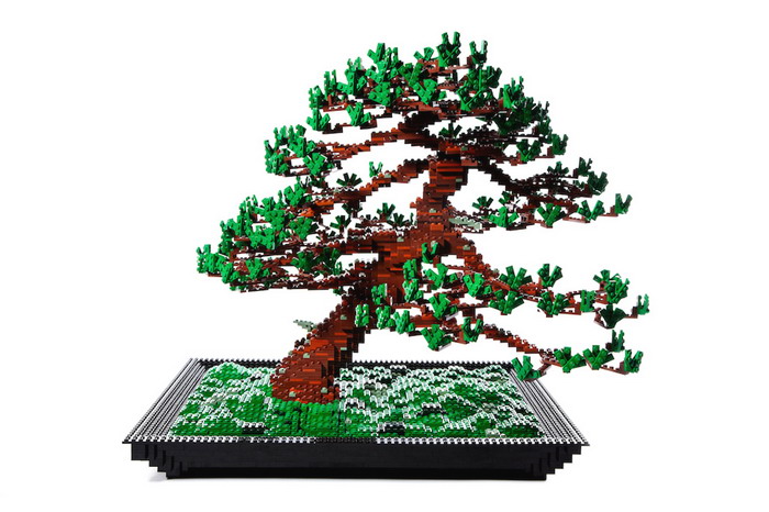 盆栽艺术家东信 Makoto Azuma 与 CUUSOO 企划合作打造 LEGO 积木盆栽