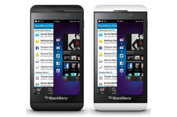 黑莓发布4.2寸触屏新机 BlackBerry Z10