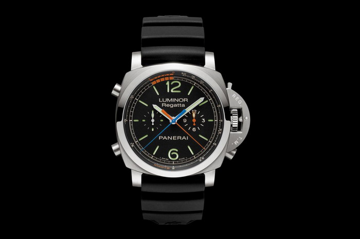 沛纳海 Panerai Luminor 1950 Regatta 3 Days Chrono Flyback Titanio 3 日动力储存飞返计时钛金属腕表