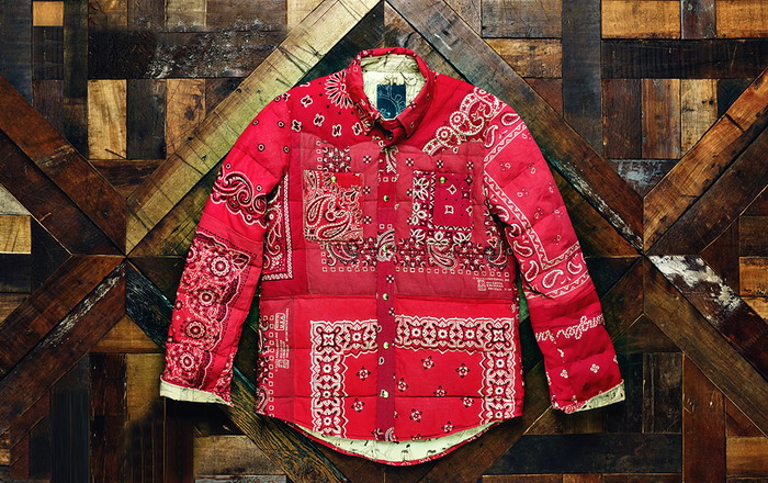 F.I.L. Indigo Camping Trailer 2013春季 Kerchief Down Jacket