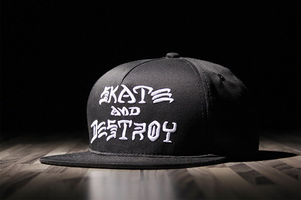Thrasher “SKATE AND DESTROY” 帽款
