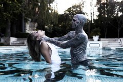 “僵尸男孩” Rick Genest 与 Jasmine Sanders 拍摄 “Beauty & the Beast” 主题照片组