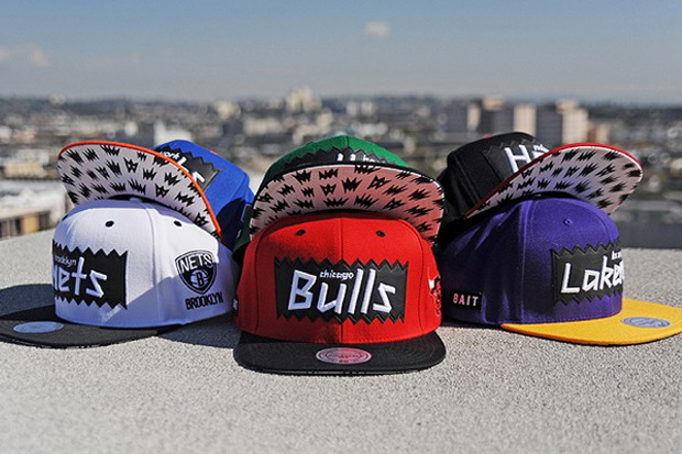 BAIT × Mitchell and Ness Snapback 系列帽款