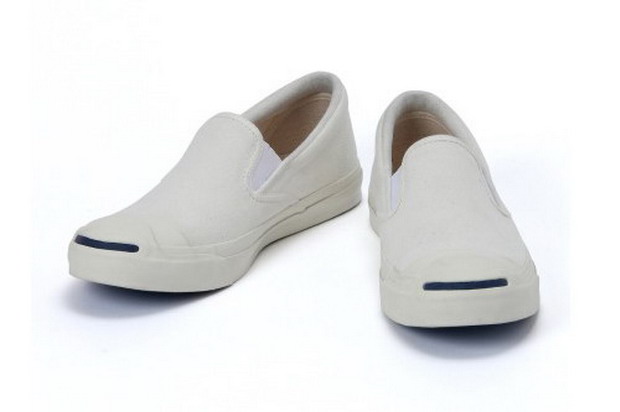 Converse × Beams Jack Purcell Slip-On 简约设计联名开口笑鞋款