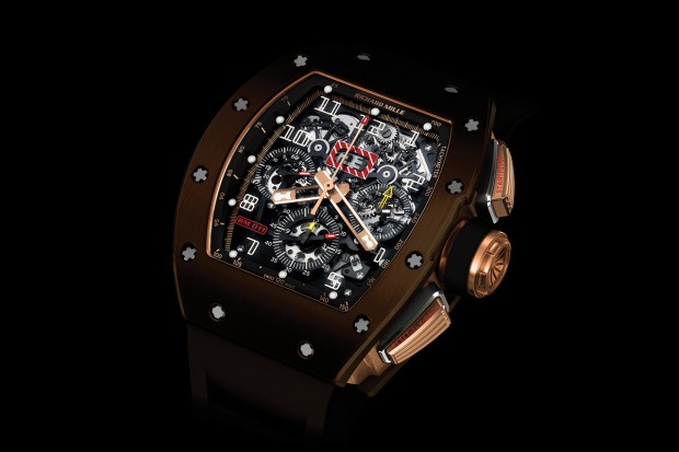 Richard Mille RM011 Brown Silicon Nitride Watch 表款