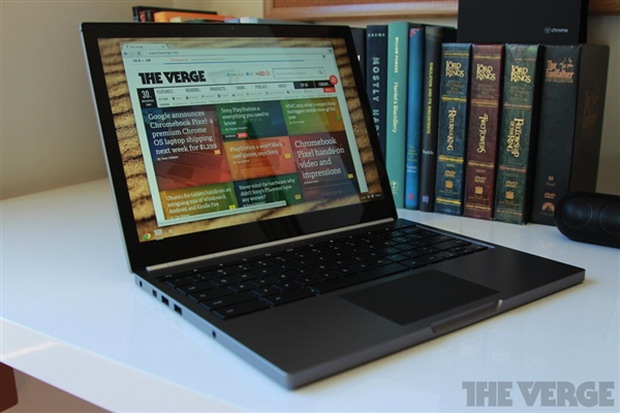 Google 正式发布 Chromebook Pixel：1.8GHz Core i5 处理器，2,560 x 1,700 分辨率触控屏