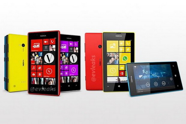 诺基亚 Lumia 720 和 Lumia 520 官方图曝光