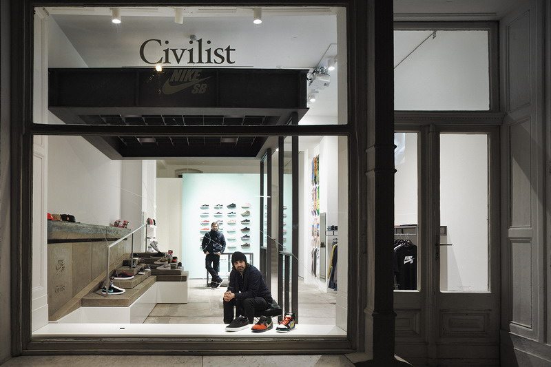 Civilist Berlin & Nike SB 联手打造全新生活概念设计 Skateboard Shop