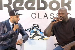 Swizz Beatz 与 ShaQ奥尼尔 讨论 Reebok Shaq Attaq 和 Shaqnosis 的回归