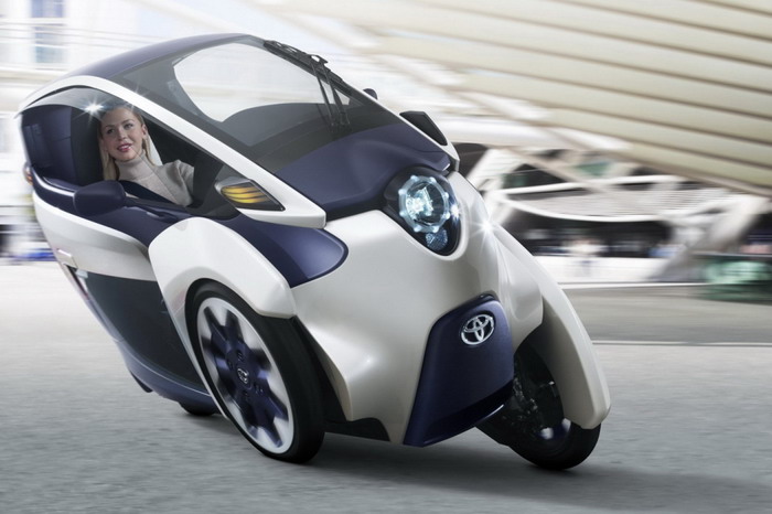 丰田 Toyota i-ROAD 电动概念车