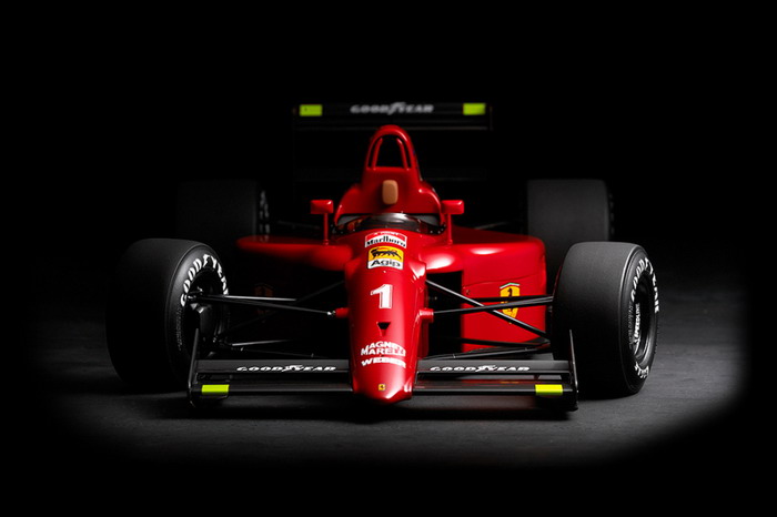 专门制作 1：12 F1 方程式赛车模型的大师 Andy Mathews