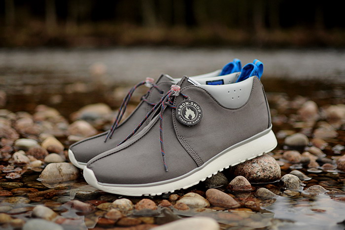 Hanon × Clarks Traxter Ventile 联名鞋款