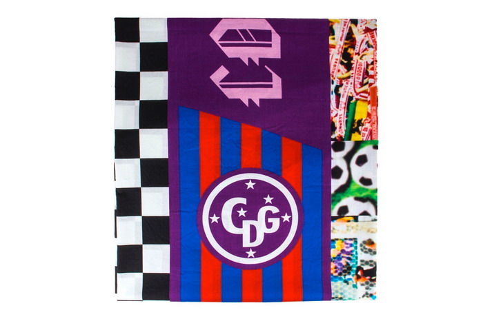 COMME des GARCONS 2013春夏 Patchwork Soccer Flags 围巾