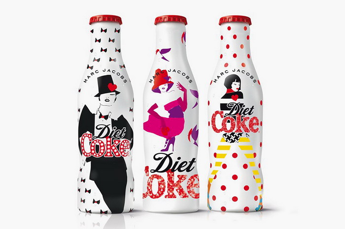 Marc Jacobs × Diet Coke 三十周年纪念别注版可乐瓶