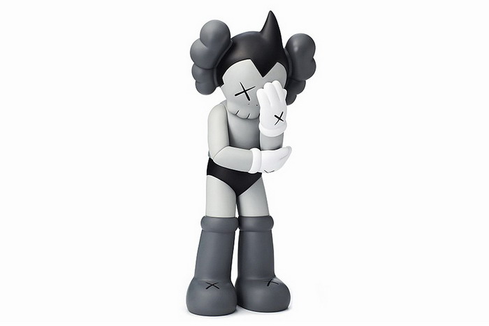 OriginalFake KAWS 2013 Astro Boy Companion Grey 灰阶设计公仔玩偶