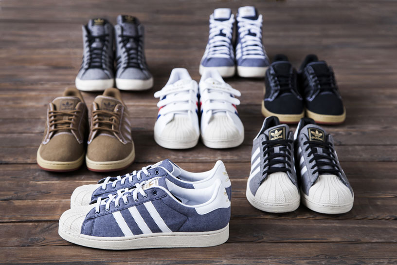 adidas Originals 2013春夏 丹宁别注系列鞋款